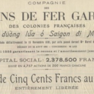 Cie des Chemins de Fer Garantis des Colonies Françaises