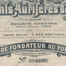 Société Française des Gisements Aurifères de Mo-Son (Province de Hoa-Binh -Tonkin)