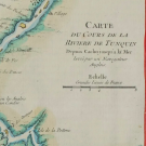 Antique Map of the Tunquin River and Bay
