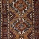Luxurious Brown Wool Rug