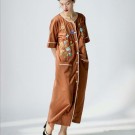 Lam Brownie Tan Dress