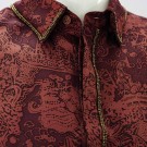 Embroidered Silk Men's Tunic
