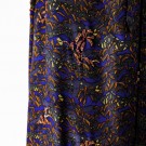 Embroidered Silk Maxi Skirt