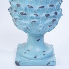 Blue Decorative Pine Cone 